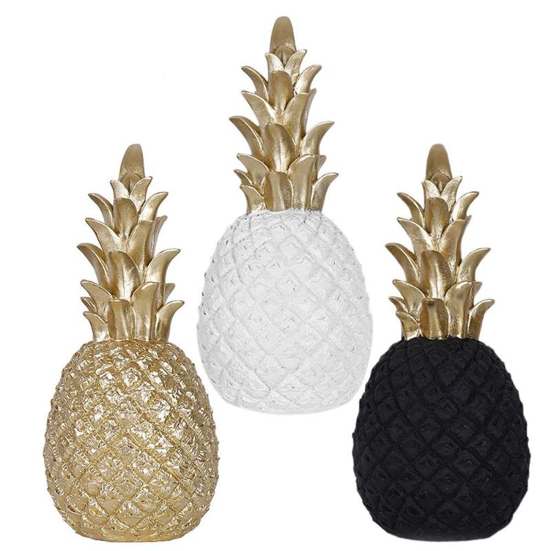 decoracion piña dorada