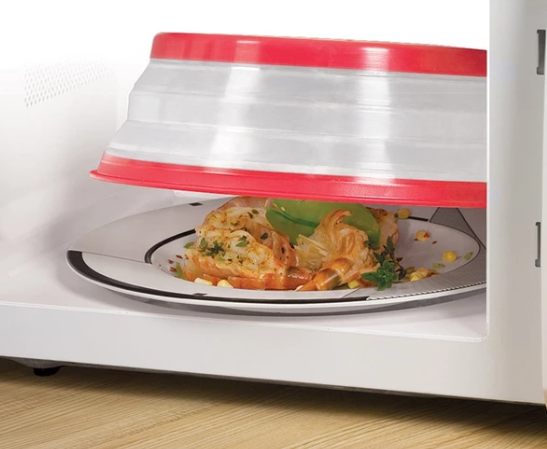 Cubierta Plegable para Microondas Resistente a Altas Temperaturas