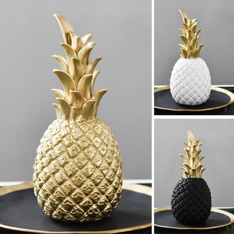 decoracion piña dorada
