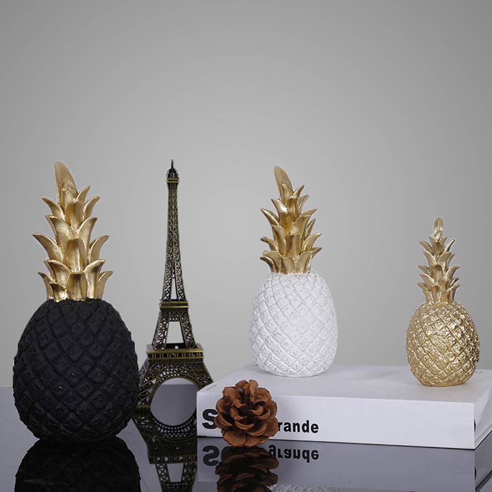 decoracion piña dorada