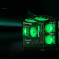 PC Gaming Desktop Ryzen 7 5700G RAM 16G 3200MHz DDR4 1TB M.2 Prebuilt Computer Tower 550W Bronze Power Supply ARGB Air Colli