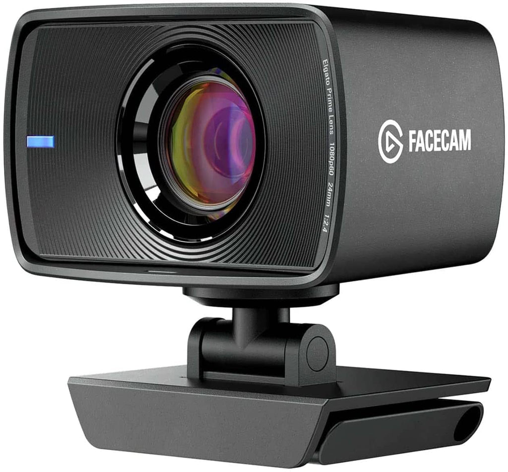 Elgato Facecam - 1080p60 True Full HD Webcam for Live Streaming Gaming Video Calls Sony Sensor Light Correction DSLR Style Control Works with OBS Zoom Teams and more for PC/Mac (Renewed)