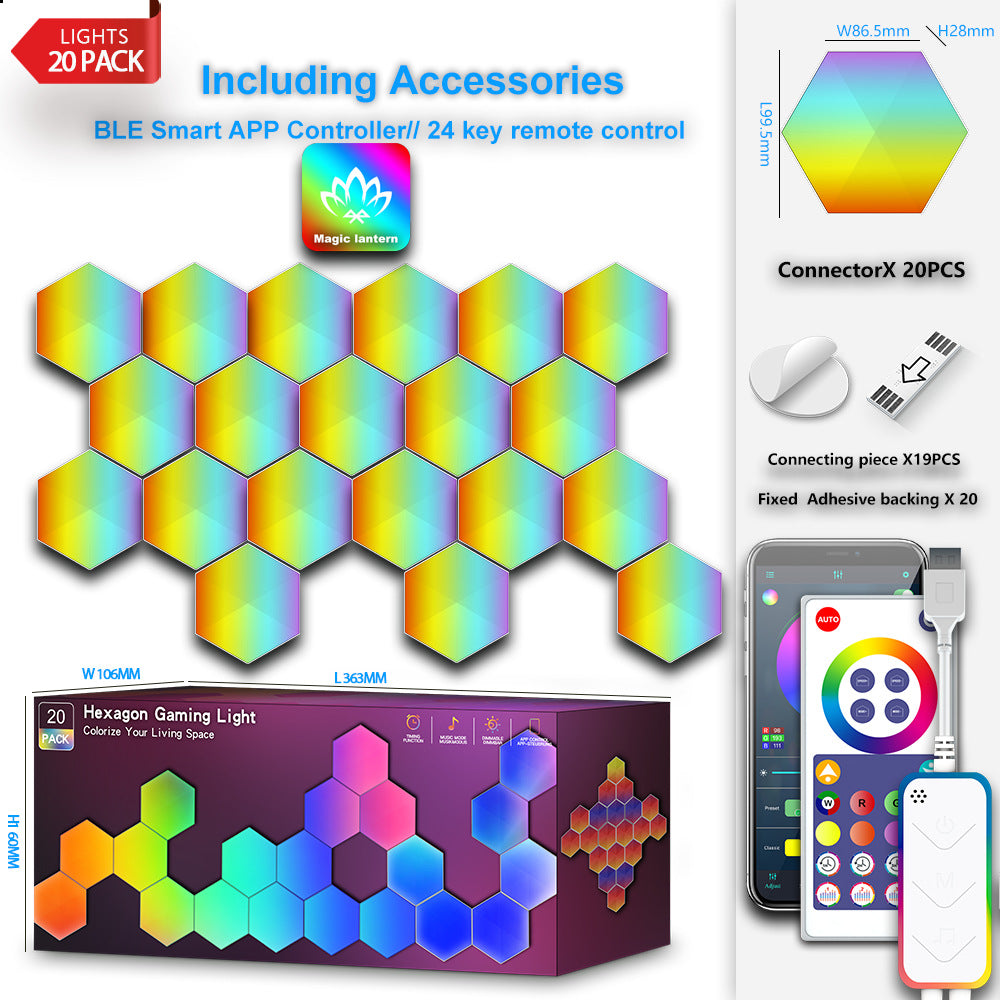 Gaming Ambient Light with WiFi Control and Sound Sensor
